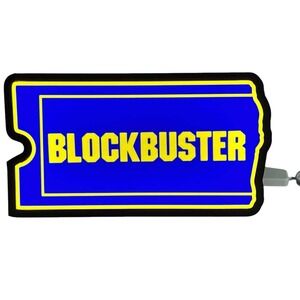 Blockbuster LED USB Light Box Retro Sign
